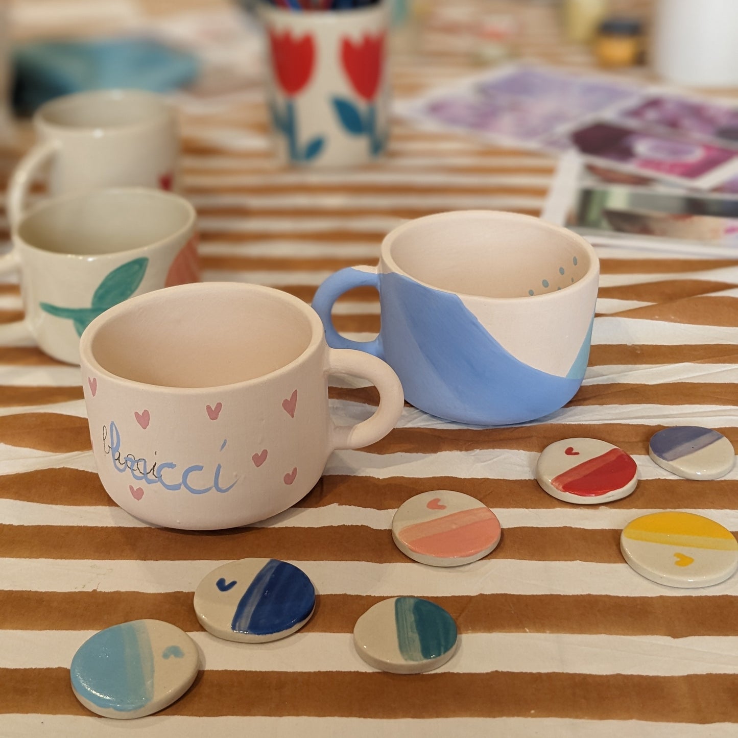 Kit de peinture sur céramique à faire chez soi 🎨