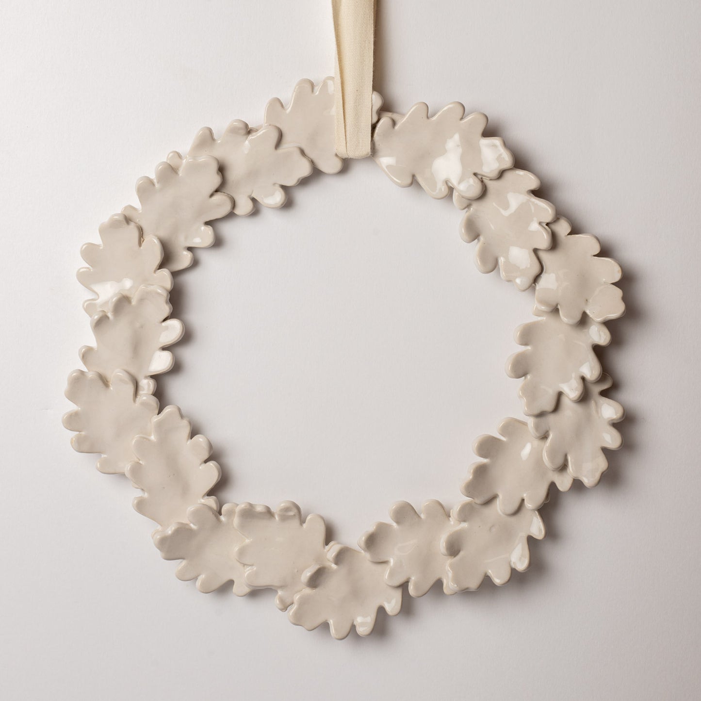 Atelier noël : Couronne en céramique