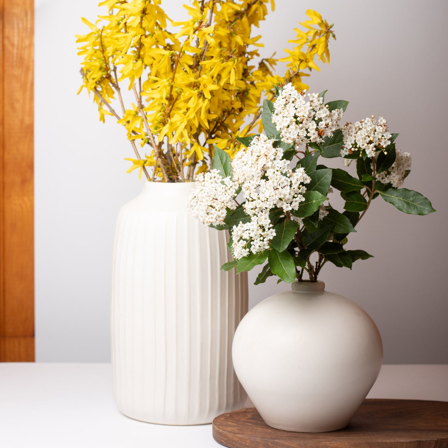 Grand Vase Meringue