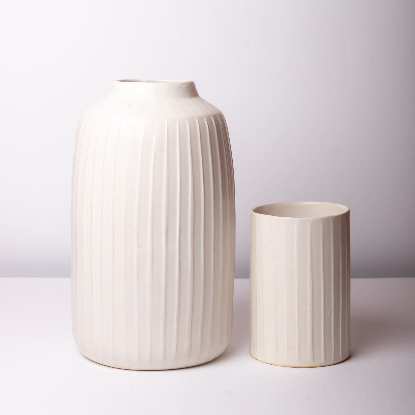 Grand Vase Meringue