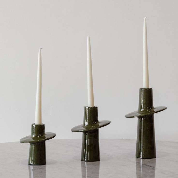 Atelier noël : Set de Bougeoirs
