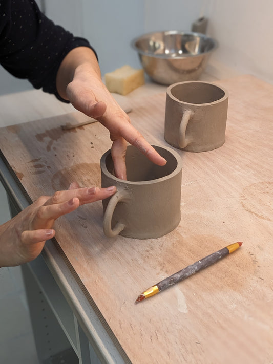 Atelier découverte 2h : Fabrication d'une tasse