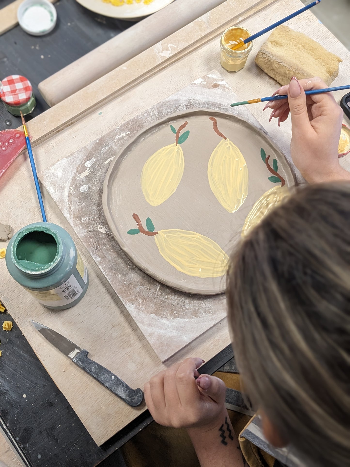 Atelier découverte 2h : Fabrication d'assiettes