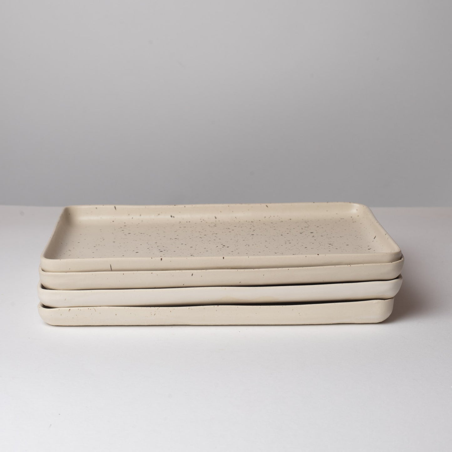 Set de plateaux moucheté