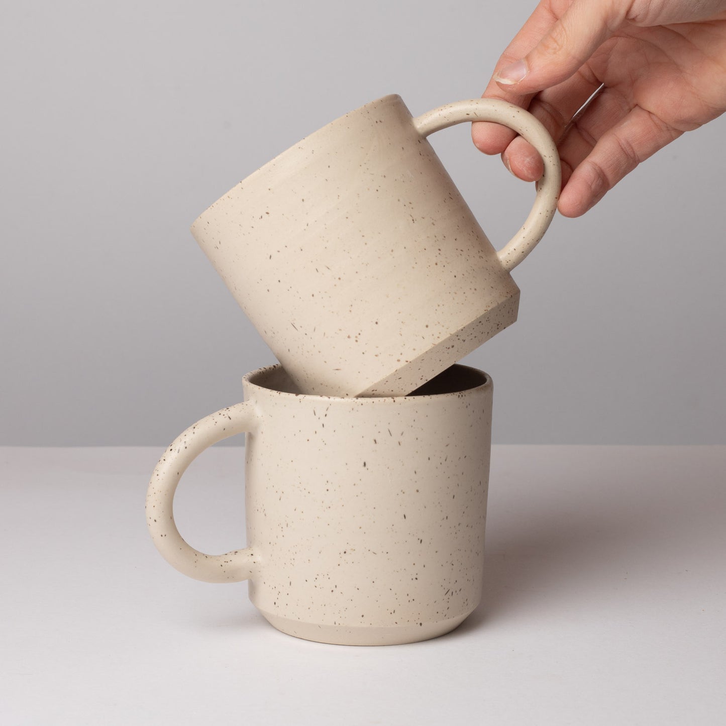 Grand mug stracciatella en duo