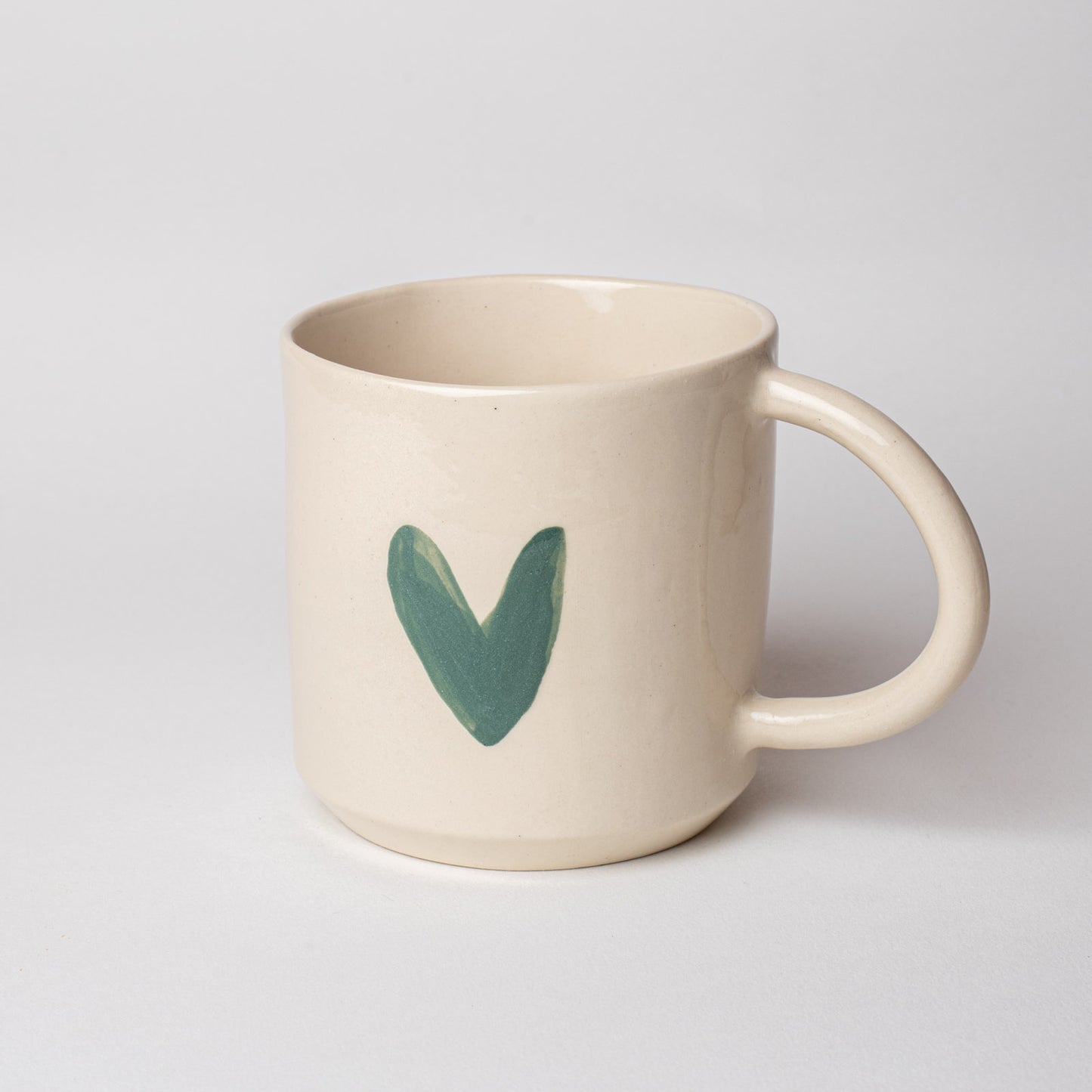 Grand mug coeur en duo