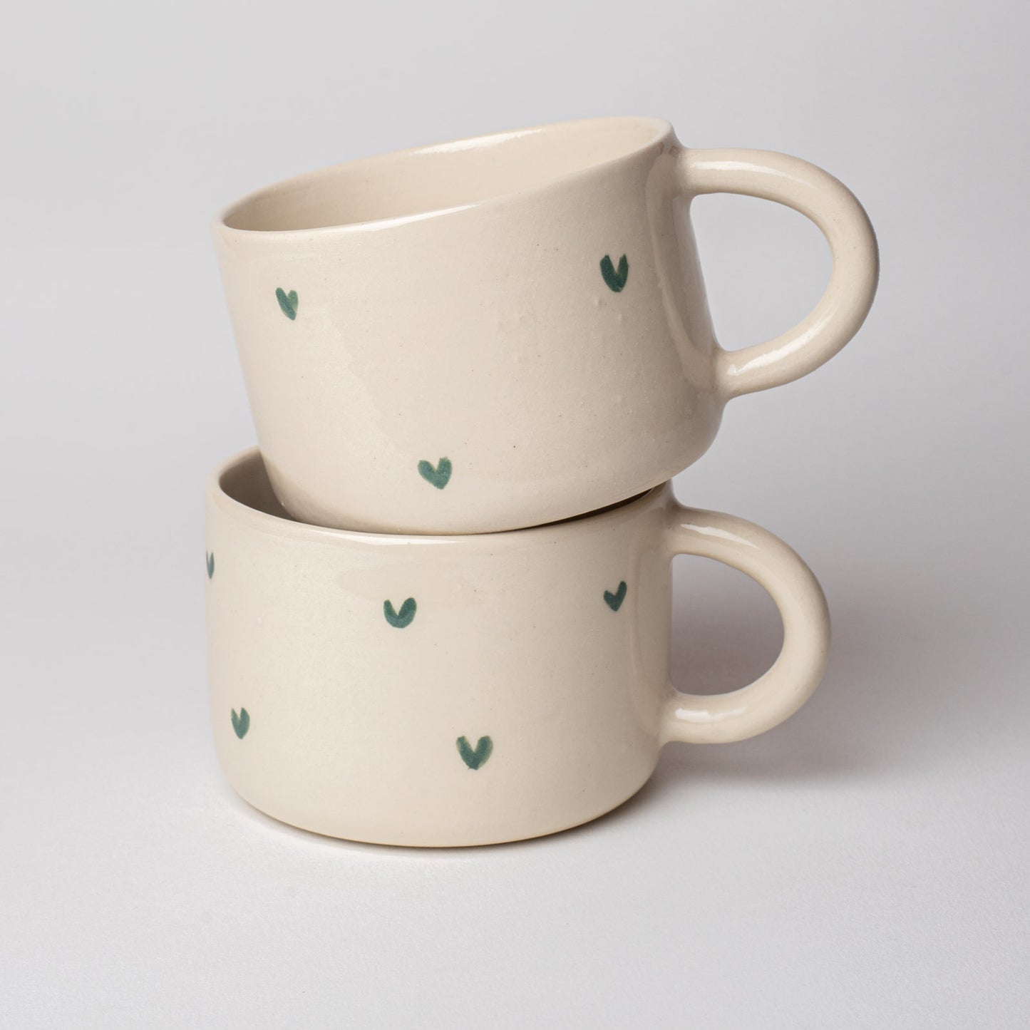 Tasse coeur en duo