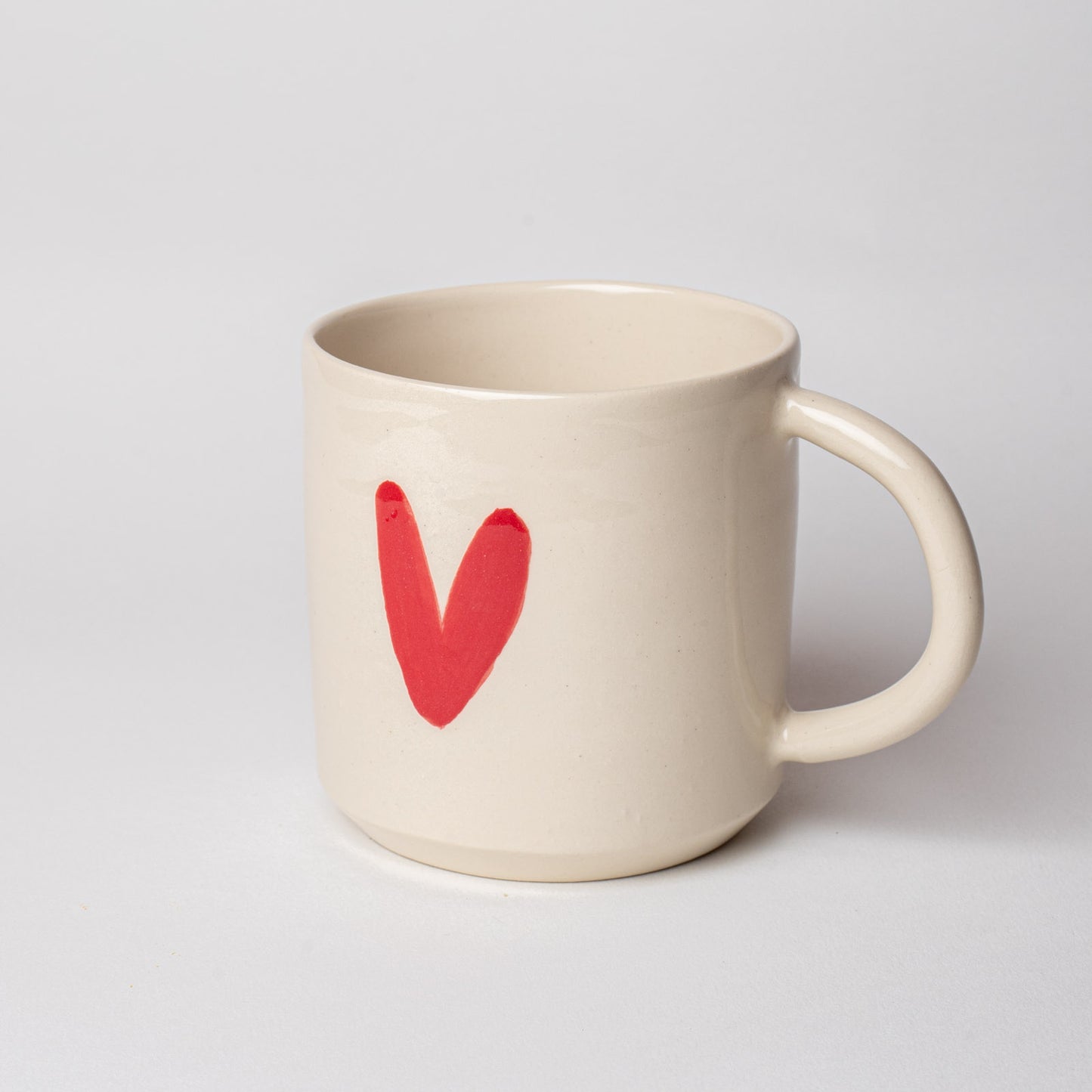 Grand mug coeur en duo