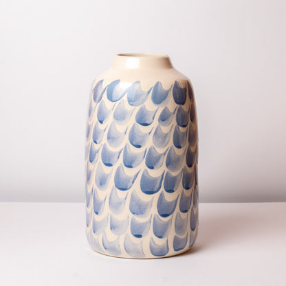 Grand Vase Gabrielle Bleu