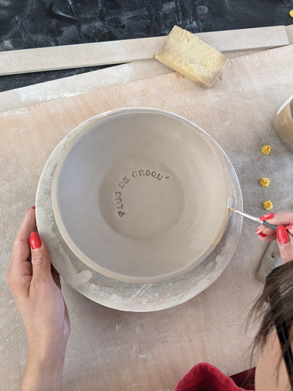Atelier découverte 2h : Fabrication d'assiettes